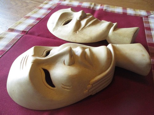 Masken theater gesichter - 2,