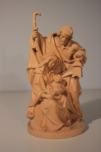 Holzfigur heilige familie - holzfigur, "heilige