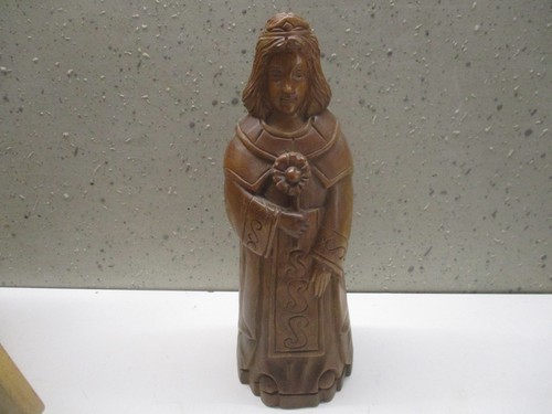 Holzfigur mönch - holzfigur,