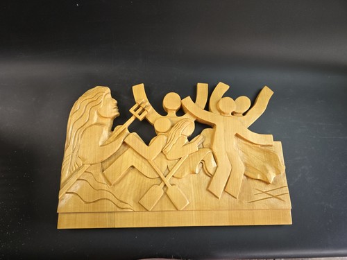 Kunst schnitzerei wandrelief - kunst,