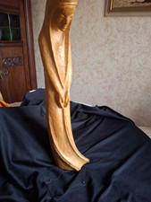 Holz Kunst Schnitzerei Figur