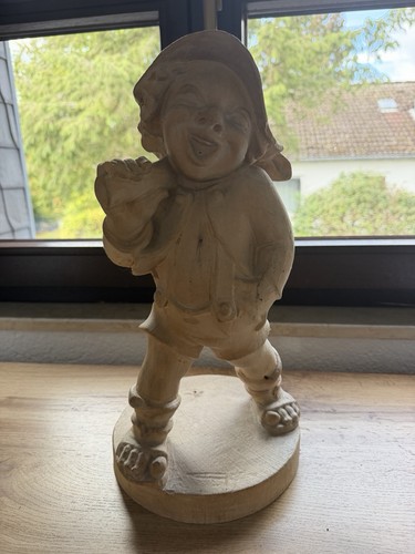 Wanderbursche holzfigur