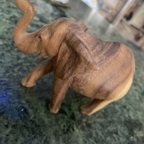Elefant holzfigur geschnitzt - elefant,