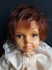 Sehr seltene, alte Holzpuppe