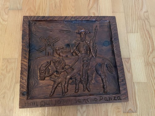 Holzbild holzrelief don - holzrelief,
