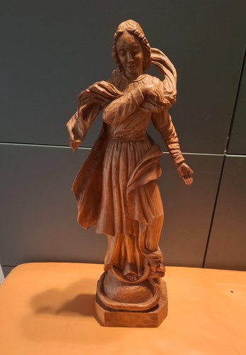 Schöne alte holzfigur antik - schöne,,