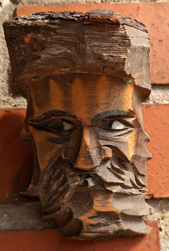 Vintage holz geschnitzt - vintage,