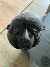 holz kopf geschnitzt