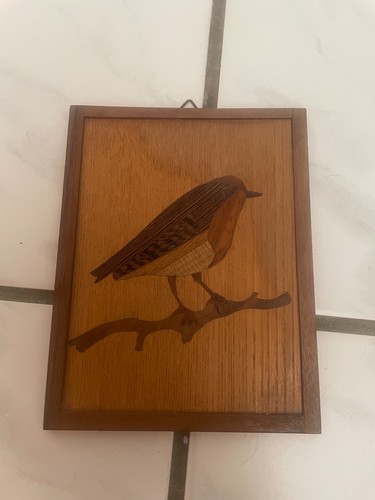 Holz bild vogel intarsien - bild,