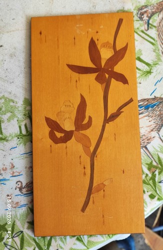 Intarsien bild blume x - blume, 30