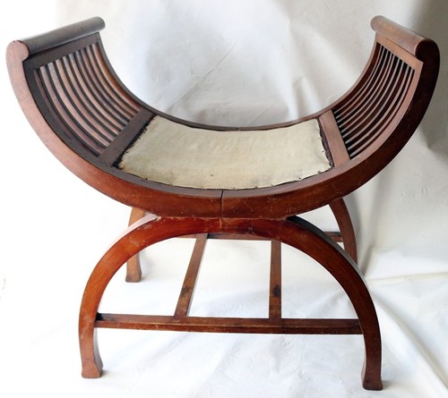 Gondelhocker holz um - um, 1900