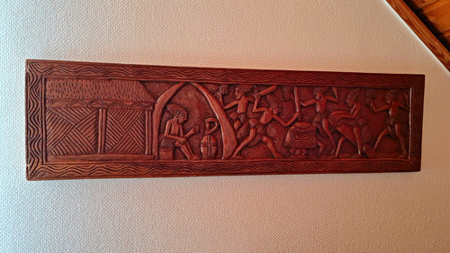 Holzrelief wandbild - holzrelief,