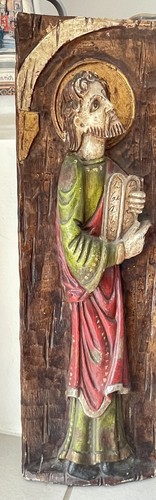 Farbige holzschnitzerei - farbige, –