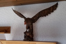 Holzadler geschnitzt - 120cm -