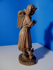 Vintage Figur * Bäuerin *