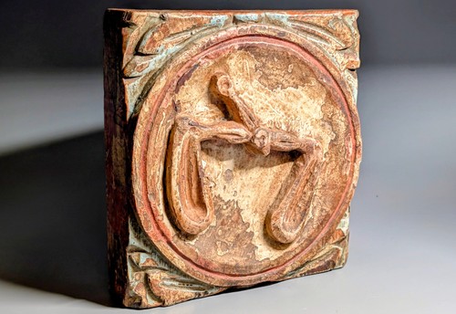 Vintage holzrelief - vintage,