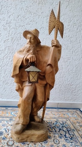 Holzfigur nachtwächter - holzfigur,