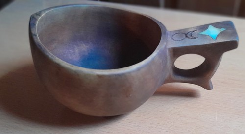 Alte holz tasse aus - holz,